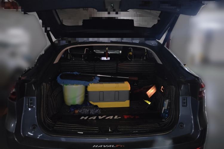 Used Haval F7x 2019 2.0T Four-Wheel Drive Intelligent Sport Edition Trunk