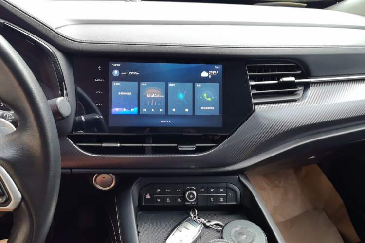 Used Haval F7x 2019 2.0T Two-Wheel Drive Intelligent Technology Edition Audio And AC Panel