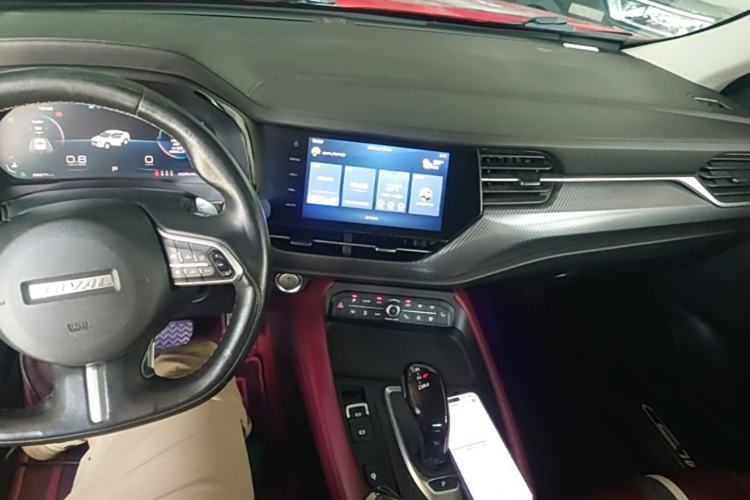 Used Haval F7x 2019 2.0T Four-Wheel Drive Intelligent Sport Edition Center Console