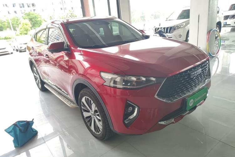Used Haval F7x 2019 2.0T Four-Wheel Drive Intelligent Sport Edition Front Right 45 Deg