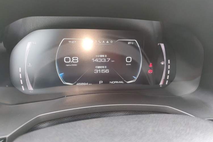 Used Haval F7x 2019 1.5T Two-Wheel Drive Smart & Trendy Edition Instrument Cluster