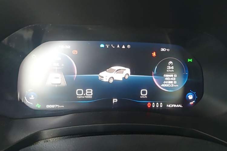 Used Haval F7x 2019 2.0T Four-Wheel Drive Intelligent Sport Edition Instrument Cluster