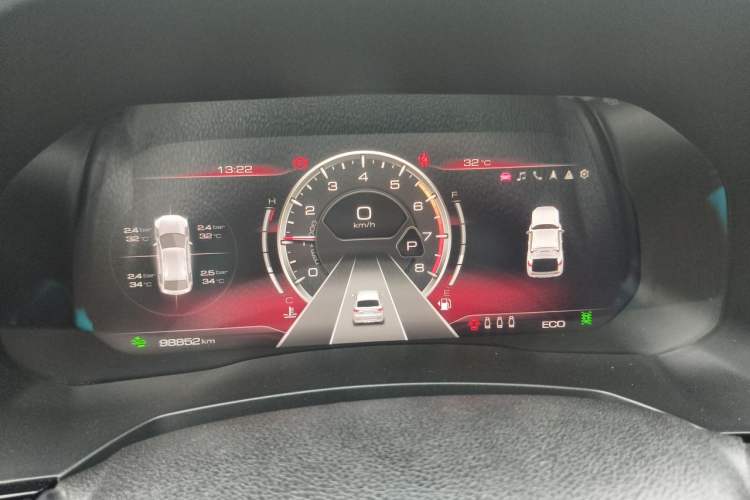 Used Haval F7x 2019 2.0T Four-Wheel Drive Intelligent Sport Edition Instrument Cluster