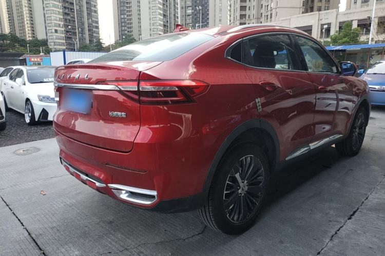 Used Haval F7x 2019 1.5T Two-Wheel Drive Smart & Trendy Edition Rear Right 45 Deg