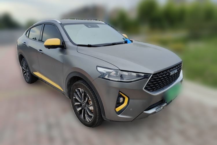 Used Haval F7x 2019 2.0T Four-Wheel Drive Performance Edition Front Right 45 Deg
