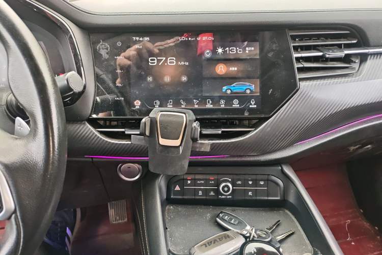 Used Haval F7x 2019 1.5T Two-Wheel Drive Smart & Trendy Edition Audio And AC Panel