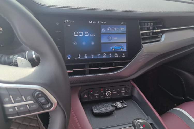 Used Haval F7x 2019 2.0T Two-Wheel Drive Intelligent Technology Edition Audio And AC Panel