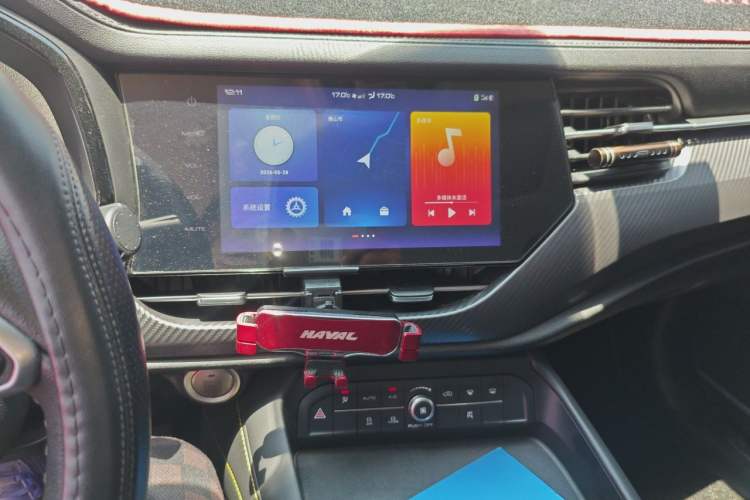 Used Haval F7x 2019 1.5T Two-Wheel Drive Smart & Trendy Edition Audio And AC Panel