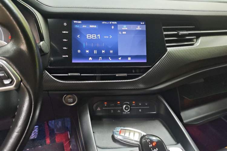 Used Haval F7x 2019 1.5T Two-Wheel Drive Smart & Trendy Edition Audio And AC Panel