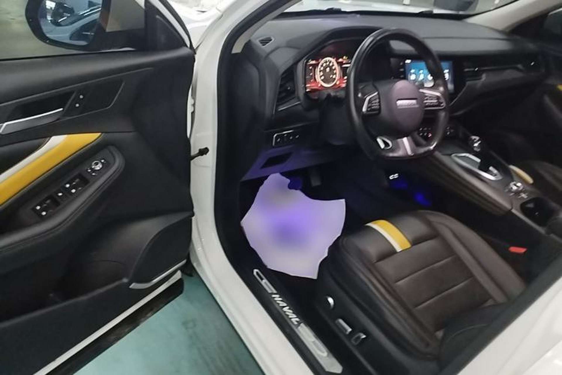 Used Haval F7x 2019 2.0T Four-Wheel Drive Intelligent Sport Edition Driver Seat