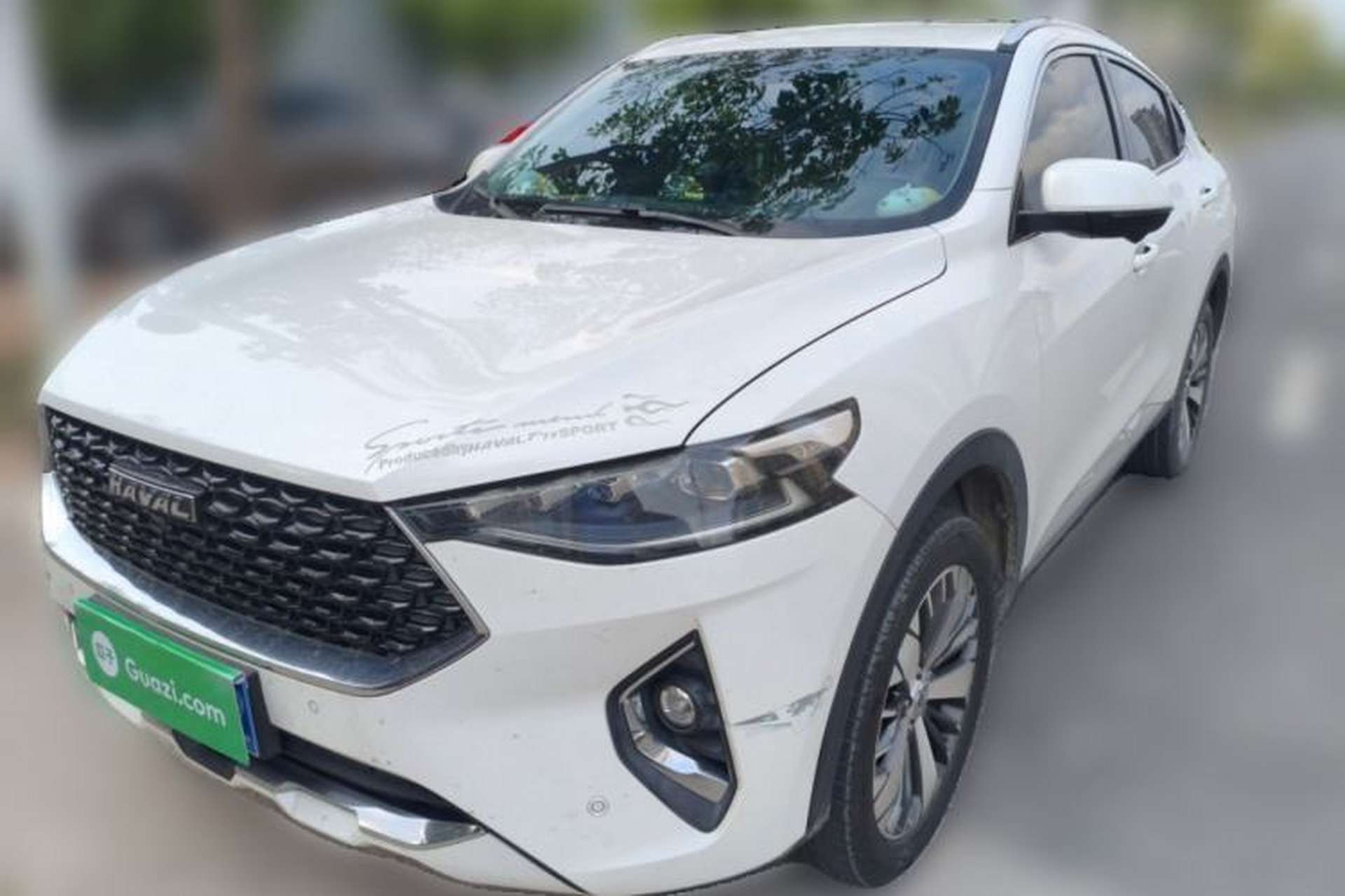 Used Haval F7x 2019 2.0T Two-Wheel Drive Intelligent Technology Edition Front Left 45 Deg