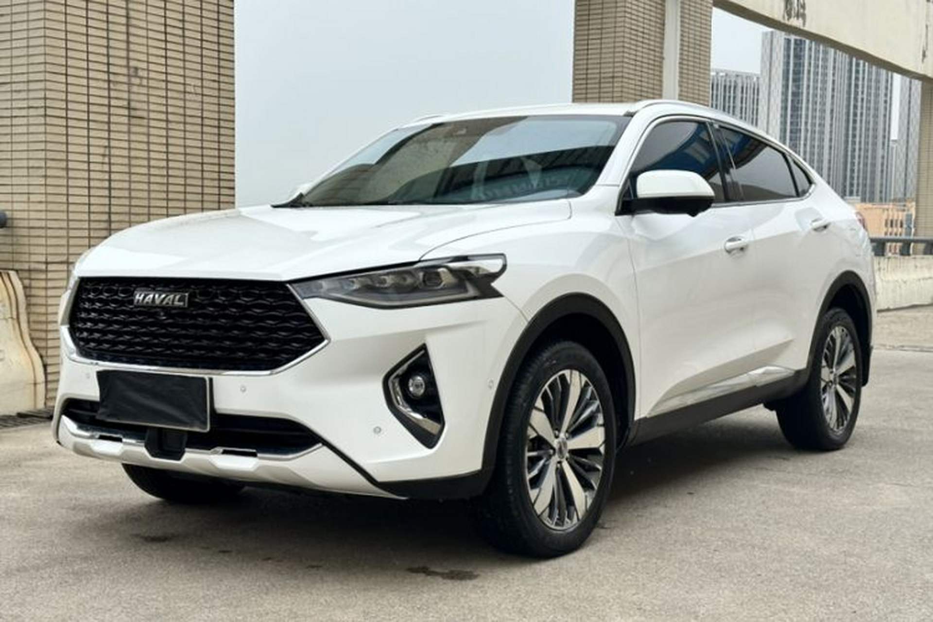 Used Haval F7x 2019 2.0T Four-Wheel Drive Intelligent Sport Edition Front Left 45 Deg