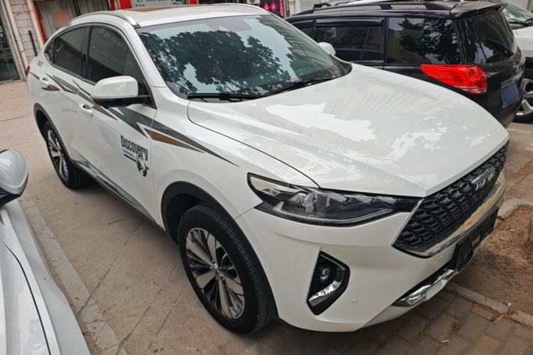 Used Haval F7x 2019 1.5T Two-Wheel Drive Intelligent Technology Edition Front Right 45 Deg