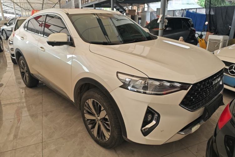 Used Haval F7x 2019 2.0T Four-Wheel Drive Intelligent Sport Edition Front Right 45 Deg