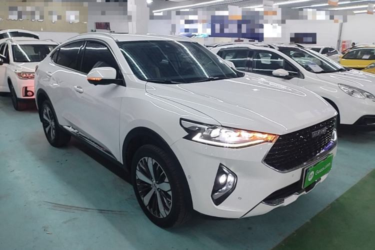 Used Haval F7x 2019 2.0T Four-Wheel Drive Intelligent Sport Edition Front Right 45 Deg