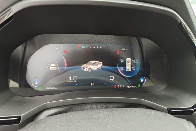 Used Haval F7x 2019 2.0T Two-Wheel Drive Intelligent Technology Edition Instrument Cluster