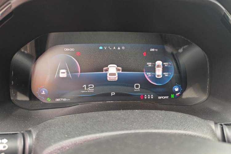 Used Haval F7x 2019 1.5T Two-Wheel Drive Intelligent Technology Edition Instrument Cluster