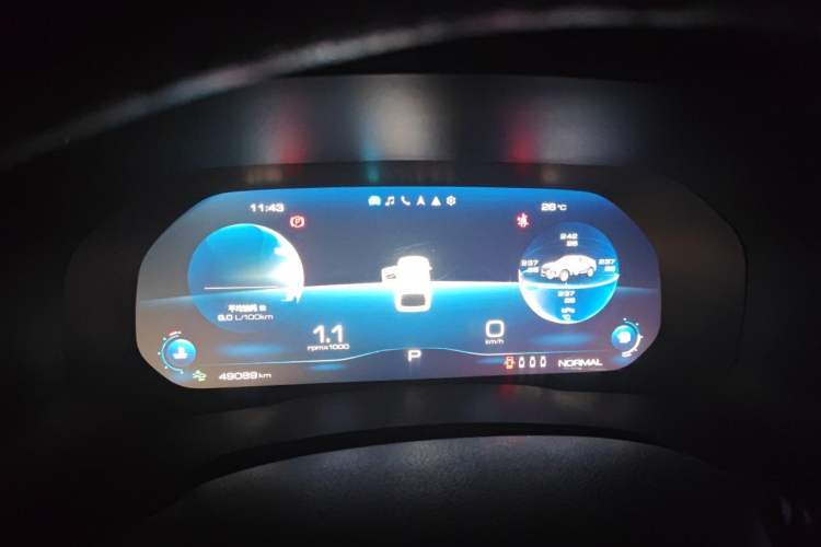 Used Haval F7x 2019 1.5T Two-Wheel Drive Intelligent Technology Edition Instrument Cluster