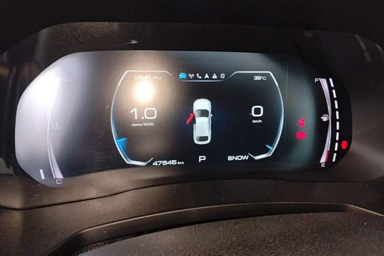 Used Haval F7x 2019 2.0T Two-Wheel Drive Smart & Stylish Play Edition Instrument Cluster