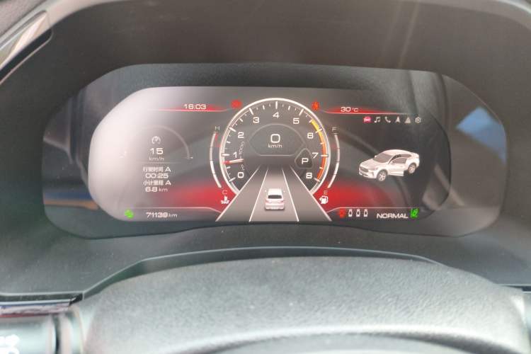 Used Haval F7x 2019 2.0T Two-Wheel Drive Intelligent Technology Edition Instrument Cluster
