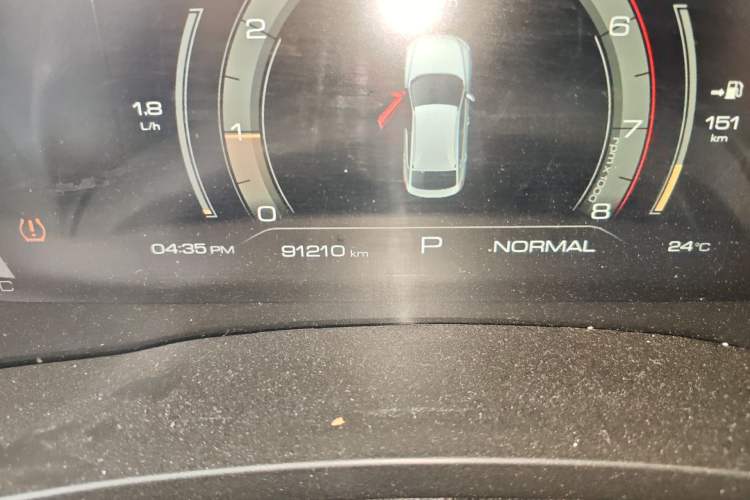 Used Haval F7x 2019 1.5T Two-Wheel Drive Smart & Trendy Edition Odometer Close Up