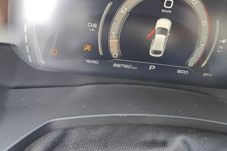 Used Haval F7x 2019 1.5T Two-Wheel Drive Smart & Trendy Edition Odometer Close Up