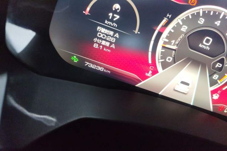 Used Haval F7x 2019 1.5T Two-Wheel Drive Intelligent Technology Edition Odometer Close Up