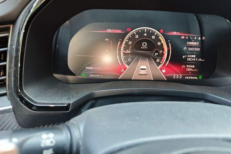 Used Haval F7x 2019 1.5T Two-Wheel Drive Intelligent Technology Edition Odometer Close Up