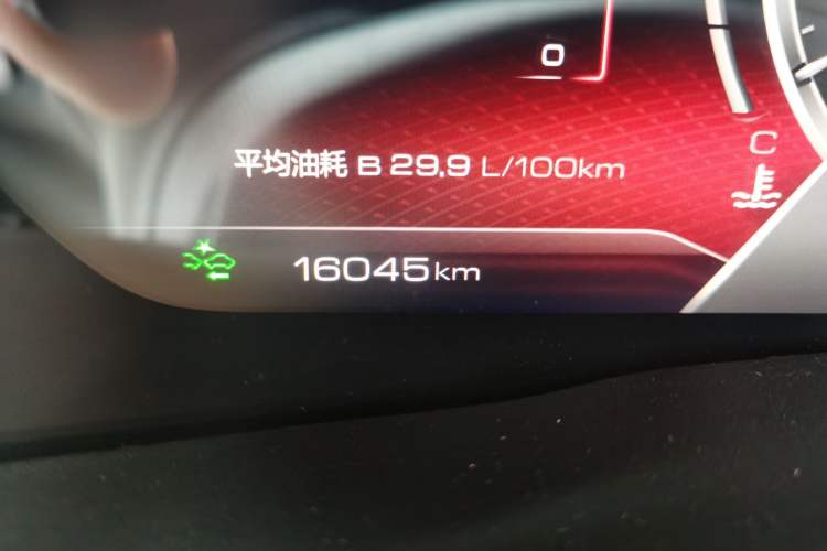Used Haval F7x 2019 1.5T Two-Wheel Drive Intelligent Technology Edition Odometer Close Up