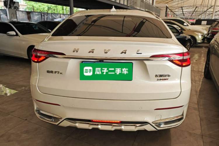 Used Haval F7x 2019 2.0T Four-Wheel Drive Intelligent Sport Edition Rear