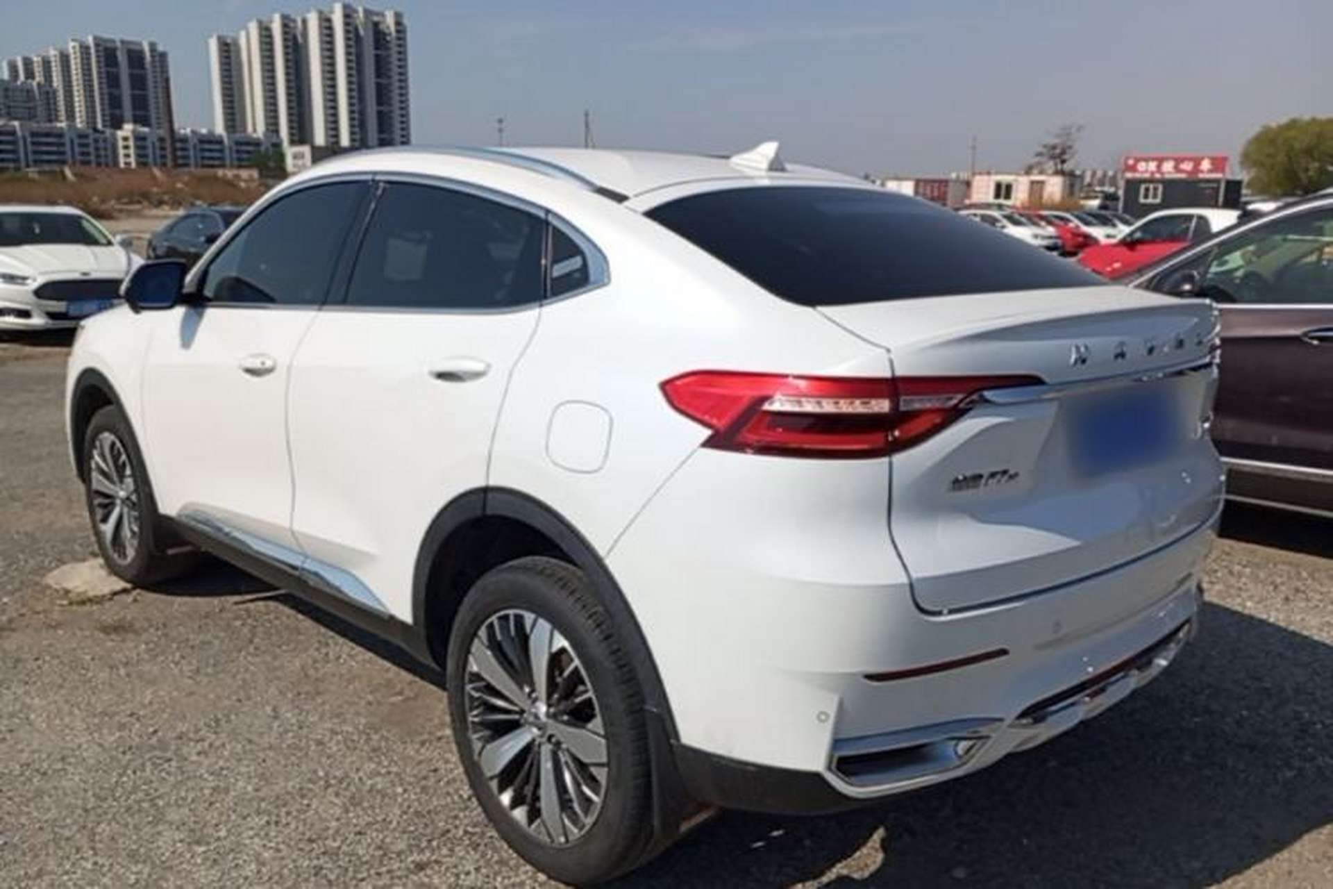 Used Haval F7x 2019 1.5T Two-Wheel Drive Smart & Trendy Edition Rear Left 45 Deg