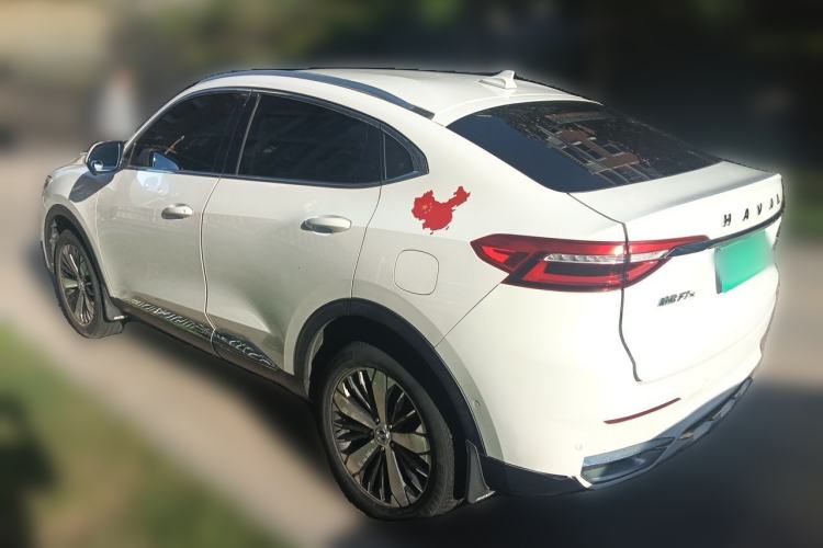 Used Haval F7x 2019 1.5T Two-Wheel Drive Intelligent Technology Edition Rear Left 45 Deg