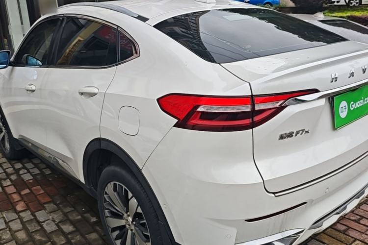 Used Haval F7x 2019 1.5T Two-Wheel Drive Intelligent Technology Edition Rear Left 45 Deg