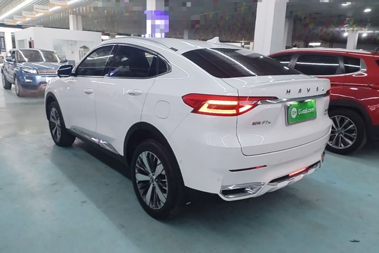 Used Haval F7x 2019 2.0T Four-Wheel Drive Intelligent Sport Edition Rear Left 45 Deg