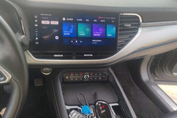 Used Haval F7x 2021 2.0T All-Wheel-Drive Intelligent Performance Version Audio And AC Panel