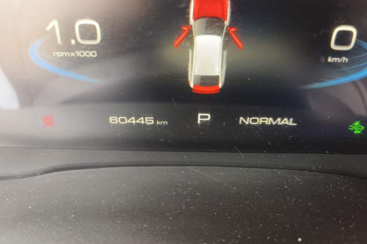 Used Haval F7x 2021 1.5T Two-Wheel Drive Smart & Trendy Edition Odometer Close Up