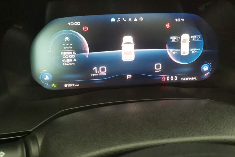 Used Haval F7x 2021 1.5T Two-Wheel Drive Smart Technology Edition Odometer Close Up