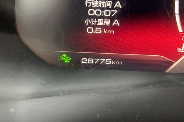 Used Haval F7x 2021 1.5T Two-Wheel Drive Smart Technology Edition Odometer Close Up