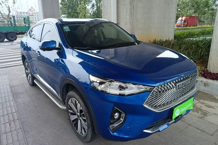 Used Haval F7x 2021 2.0T Two-Wheel Drive Intelligent Technology Edition Front Right 45 Deg