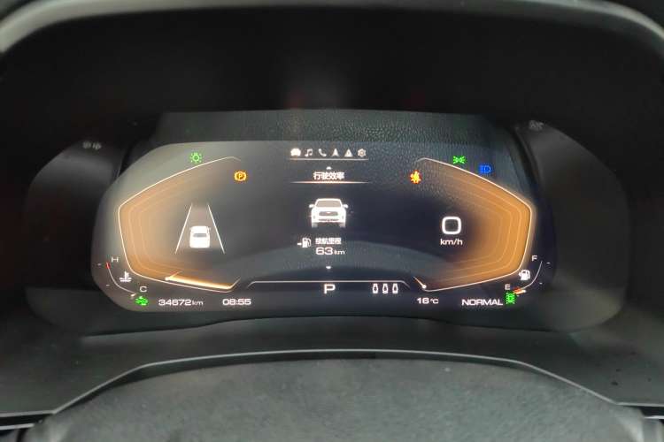 Used Haval F7x 2021 2.0T Two-Wheel Drive Intelligent Technology Edition Instrument Cluster