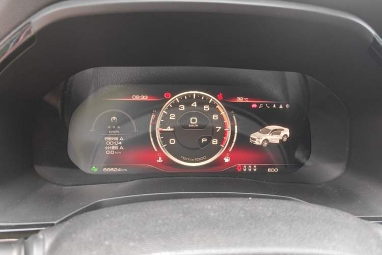 Used Haval F7x 2021 1.5T Two-Wheel Drive Smart Technology Edition Instrument Cluster