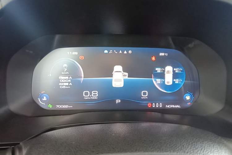 Used Haval F7x 2021 2.0T Two-Wheel Drive Intelligent Technology Edition Instrument Cluster