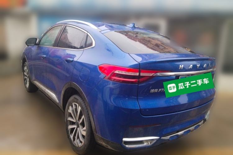 Used Haval F7x 2021 2.0T All-Wheel-Drive Intelligent Performance Version Rear Left 45 Deg
