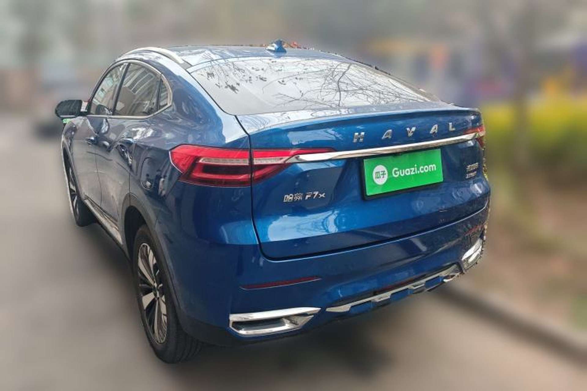 Used Haval F7x 2021 2.0T Two-Wheel Drive Intelligent Technology Edition Rear Left 45 Deg