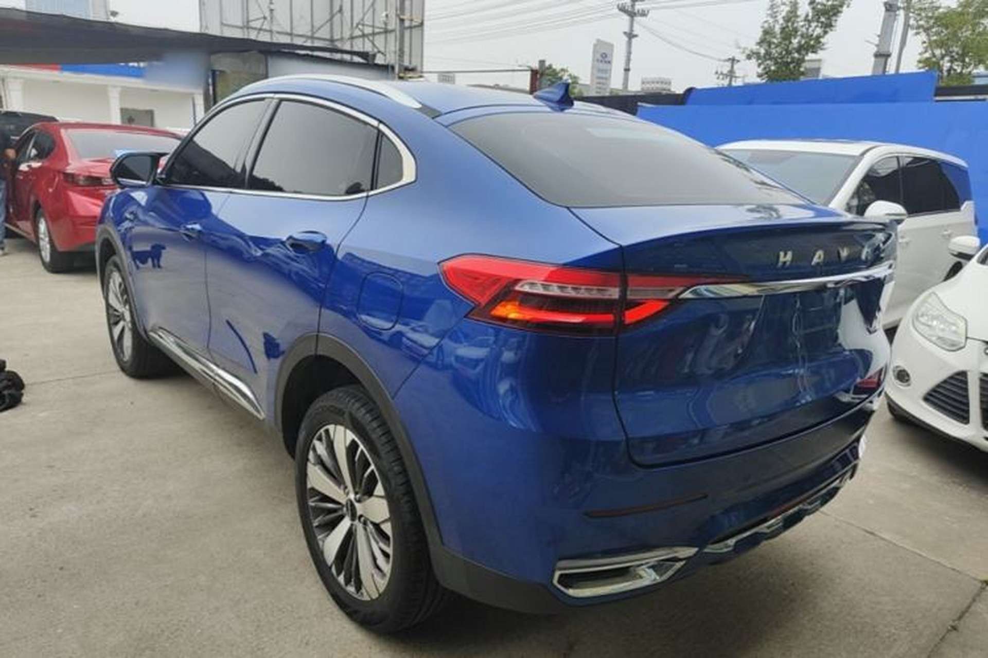 Used Haval F7x 2021 1.5T Two-Wheel Drive Smart & Trendy Edition Rear Left 45 Deg