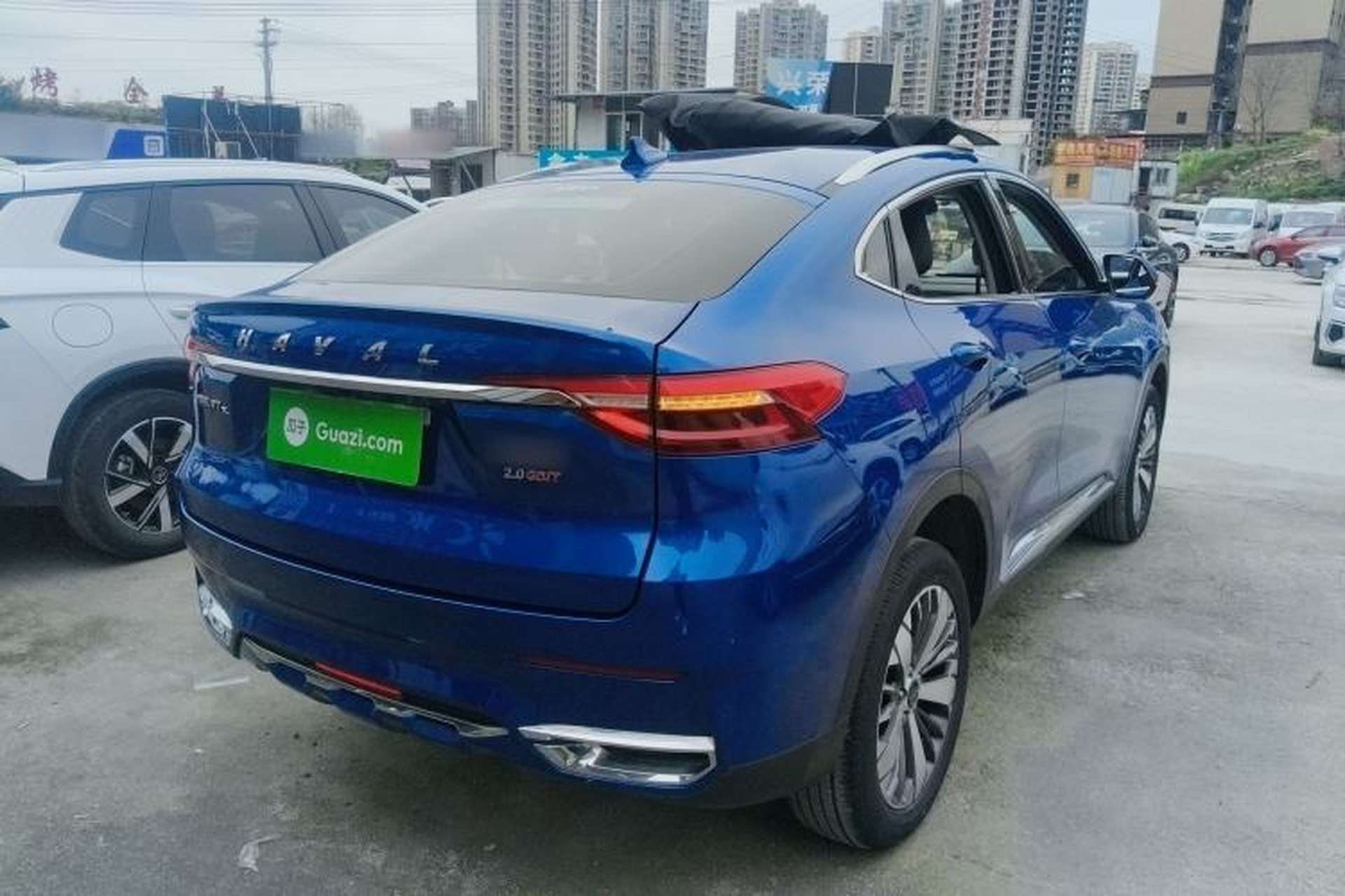 Used Haval F7x 2021 2.0T Two-Wheel Drive Intelligent Technology Edition Rear Right 45 Deg