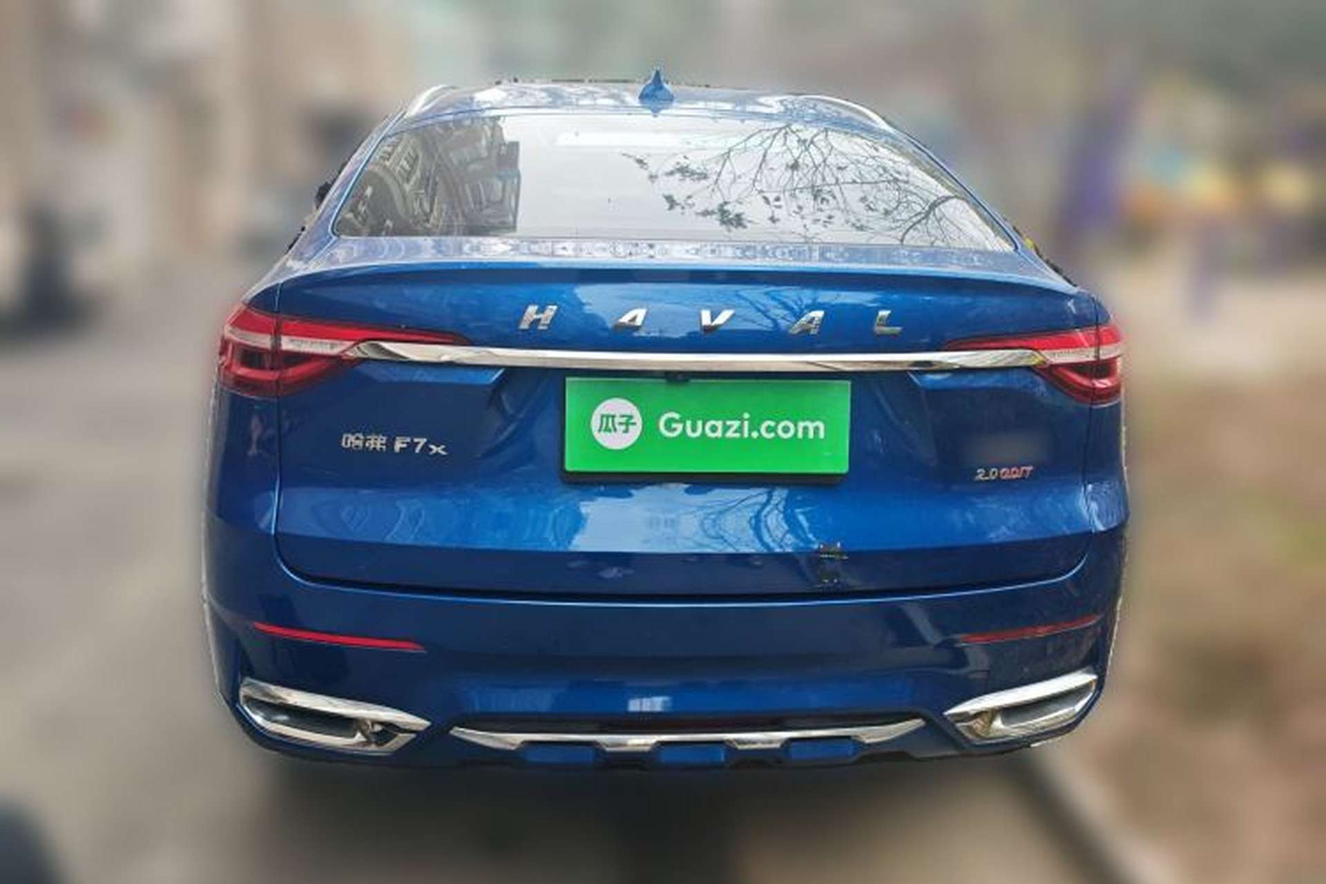 Used Haval F7x 2021 2.0T Two-Wheel Drive Intelligent Technology Edition Rear
