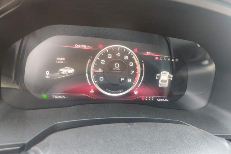 Used Haval F7x 2021 2.0T All-Wheel-Drive Intelligent Performance Version Instrument Cluster
