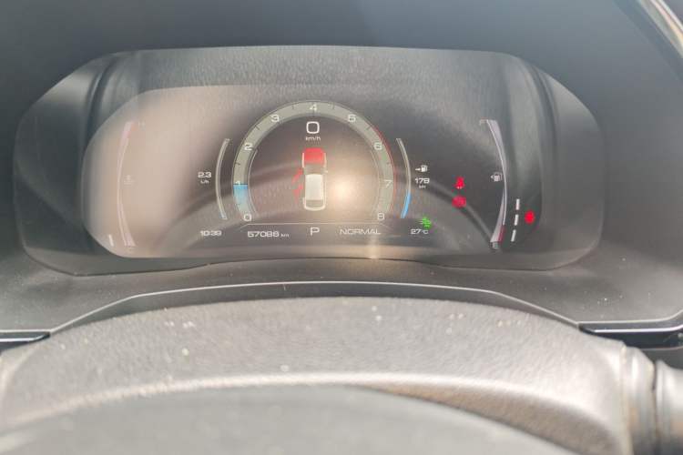 Used Haval F7x 2021 1.5T Two-Wheel Drive Smart & Trendy Edition Odometer Close Up