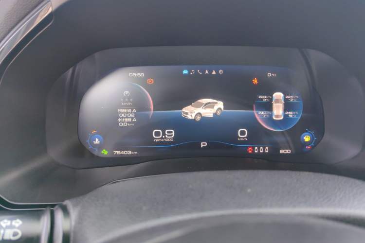 Used Haval F7x 2021 1.5T Two-Wheel Drive Smart Technology Edition Instrument Cluster